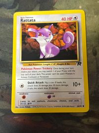 Rattata English Overseas Version 66/82 Pokemon