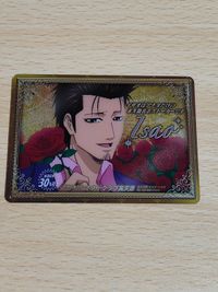 Gintama Kondou Metallic Wafer Card Anime Japanese TCG