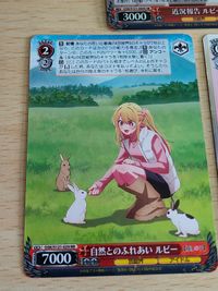 ヴァイスシュヴァルツ カード 推しの子 自然とのふれあい ルビー RR B小町 ルビー 近況報告 ルビー Sr サムネイル 3