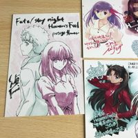 フェイト Fate ポストカード まとめ 劇場版 非売品 入場者特典 特典 限定 p996 o22-1 0822 サムネイル 2