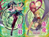 カード 恋姫無双 三国志 キラ R 関羽 張飛 サムネイル 2