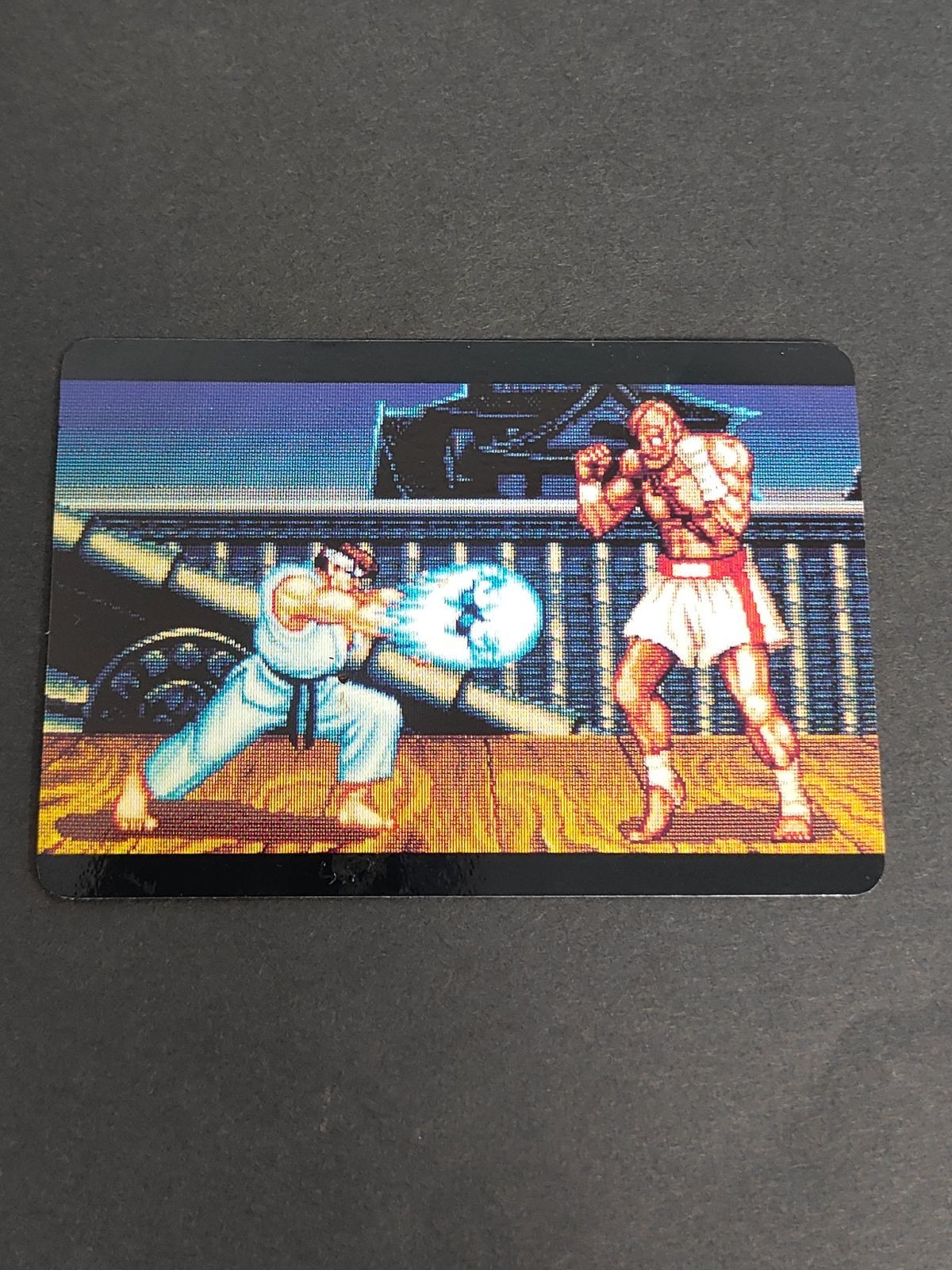 ストリートファイターII カード サガット リュウ 1993 バンダイ