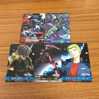 Gundam Trading Card Lot 60 Cards Japanese Anime