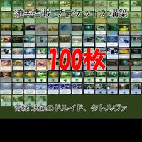 青緑 水底のドルイド、タトルヴァ 統率者戦デッキ EDH ブラケット２ 100枚 構築済みデッキ 旧枠 まとめ レア 大量 MTG nvq68 9 edh