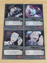 D.Gray-man ディーグレイマン アニメ絵 カード コナミ コムイ・リー ジョニー・ギル リーパー・ヴェンハム ジェリー コムイ 043 044 045 1弾 2弾 サムネイル 2
