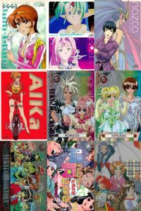 Macross AIKA Card Lot Japanese Anime Vintage Collection