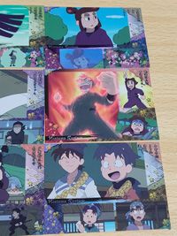 9枚セット 忍たま乱太郎 カード 其の37：平滝夜叉丸・ユキ・シゲ・トモミ 二の段「風」「火」綾部喜八郎 善法寺伊作 食満留三郎 戸部新左エ門 花房牧之介 サムネイル 2