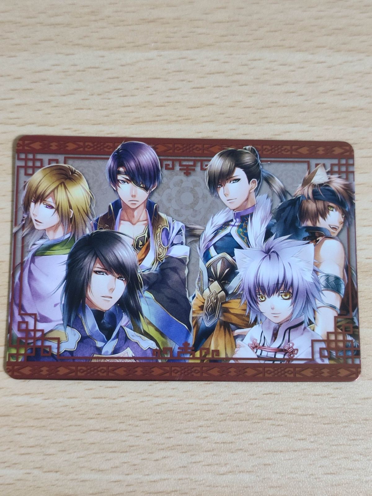 Jūsan-shi Engetsu Sangoku Promo Card Xiahou Dun Cao Cao Rare