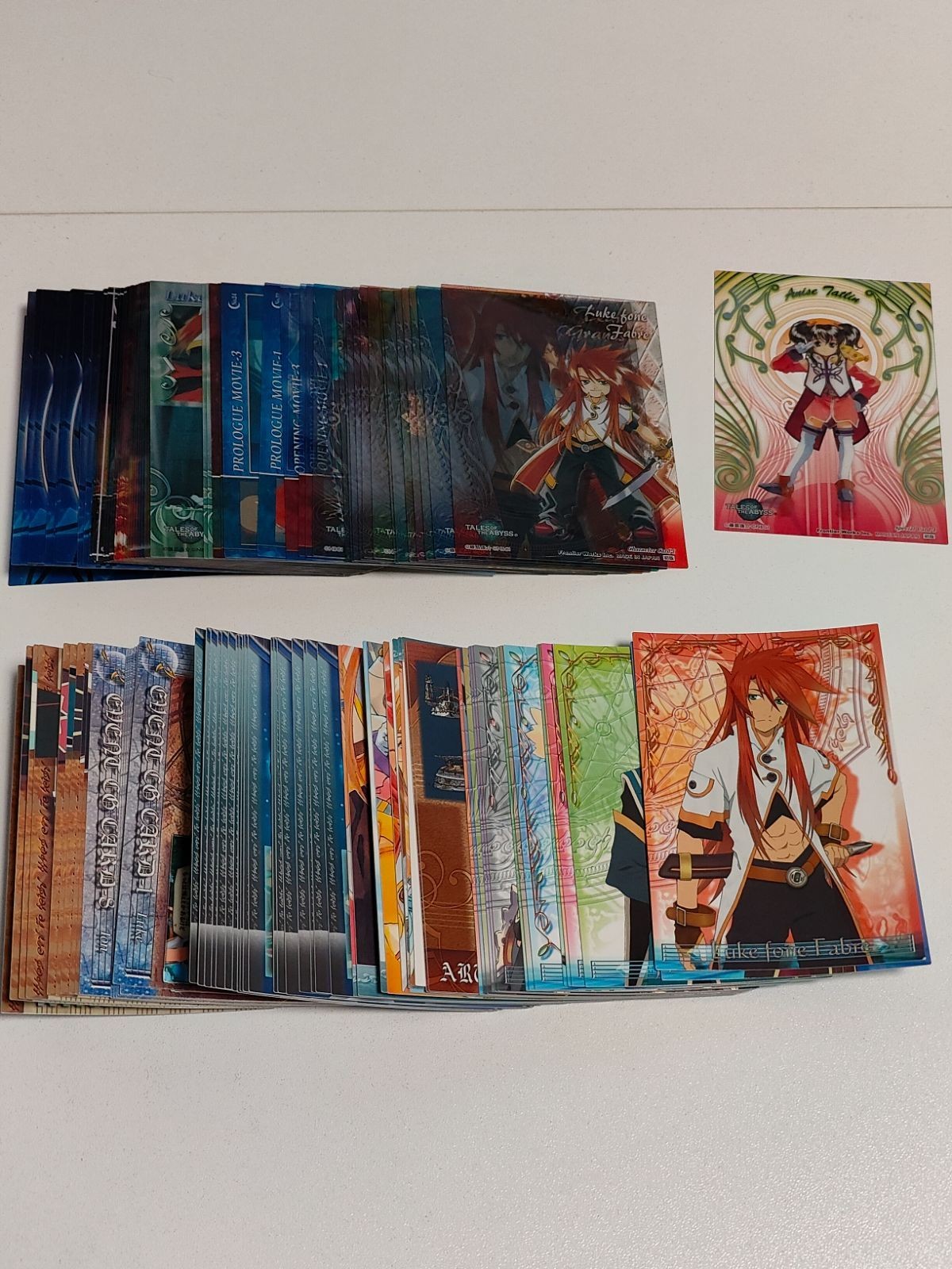 セミコンプ テイルズオブジアビス トレーディングカード LIMITED EDITION テイルズ クリアカード セミコンプ アニス・タトリン スペシャル ルーク