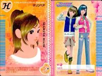 カード オシャレ魔女 ラブ and ベリー ヘア＆メイクアップ まとめ H プチおだんごヘア オリエンタルシニヨン そとまきワンレグヘア マリンヘア 着せ替え 美少女 サムネイル 5