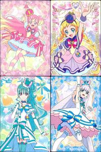 プリキュア カード まとめ プリキュアカード キュアプレシャス キュアスパイシー キュアヤムヤム キュアフィナーレ 他4枚 サムネイル 1