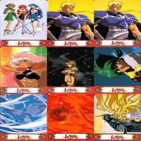 カード 魔法騎士 レイアース ワイドカード まとめ クランプ CLAMP 縦長カード 龍咲 獅堂 鳳凰寺 サムネイル 1