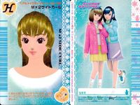 カード オシャレ魔女 ラブ and ベリー ヘア＆メイクアップ まとめ H そよかぜカールヘア M×2サイドカール キューティーガール ホットバンダナ 着せ替え 美少女 サムネイル 3