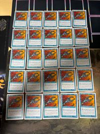 風鳴りの精 25枚 型番統一 MTG 6ED 第6版 白枠