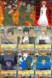 家庭教師ヒットマン REBORN! リボーン CCG カード まとめ レア R キラ バーズ ブラッディツインズ 笹川京子 山本武 雲雀恭弥 ディーノ 柿本千種 柿本千種（脱帽バージョン） リボーン サムネイル 1