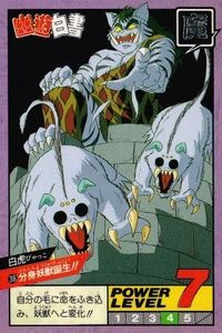カード 幽遊白書 カードダス スーパーバトル 白虎 38 分身妖獣誕生!! バンダイ バンプレスト 1993