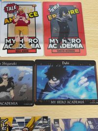ヒロアカ 僕のヒーローアカデミア カード まとめ クリアカード メタルカード サー・ナイトアイ 通形ミリオ 荼毘 ホークス サムネイル 4