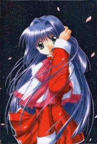 anime-36 カード Kanon カノン カード 非売品 プロモ キラ KEY 水瀬名雪