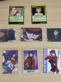 Evangelion Carddass Holo 66 Ritsuko Akagi Wafers Sealed