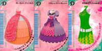 カード オシャレ魔女 ラブ and ベリー ドレスアップ まとめ D ガーネットプリンセス クラシックバイオレット キラめきワンショルダー 着せ替え 美少女 サムネイル 1