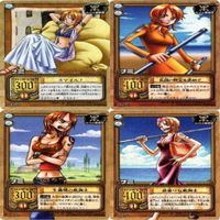 One Piece Nami Carddass Card Lot Hyperbattle
