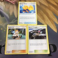 ポケモンカード 旧裏面 海外 英語版 3枚 スポンジグローブ マーマネ ラナキラマウンテン 21