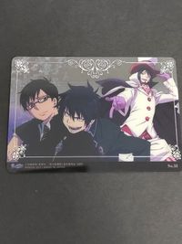 Blue Exorcist Mephisto Foil Signature Card Anime サムネイル 3