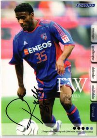 リチェ―リ FC東京 直筆サイン サッカー 日本代表 Jリーグ カルビー カード