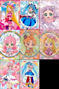 カード プリキュア まとめ No 4 16 20 28 29 30 22 25 エンスカイ ENSKY サムネイル 1