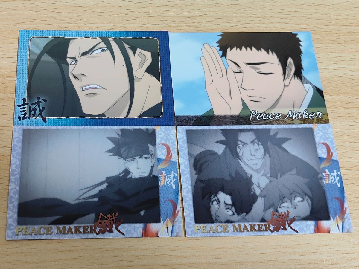 Peace Maker Tetsuo Card Kurogane Nanae Hijikata