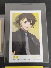 ブルーロック ミニぬい 特典 サンリオ カード 蜂楽 廻 メタルカード ブロマイド スーツモデル インスタントカメラ風イラストカード サムネイル 4