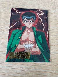 幽遊白書 カード VHS 初回特典 非売品 ★超激レア 浦飯 幽助 No 2 プロモ STUDIO PIERROT スタジオぴえろ not for sale 箔押し サムネイル 1