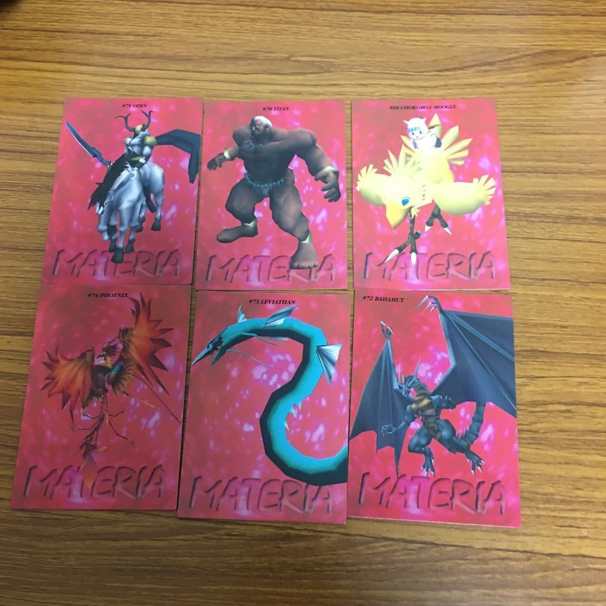 Final Fantasy Trading Card Lot Japanese Anime