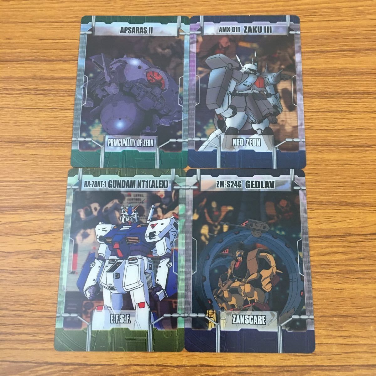カード クリア トレカ まとめ ガンダム ザク アプサラス ゲドラフ 13
