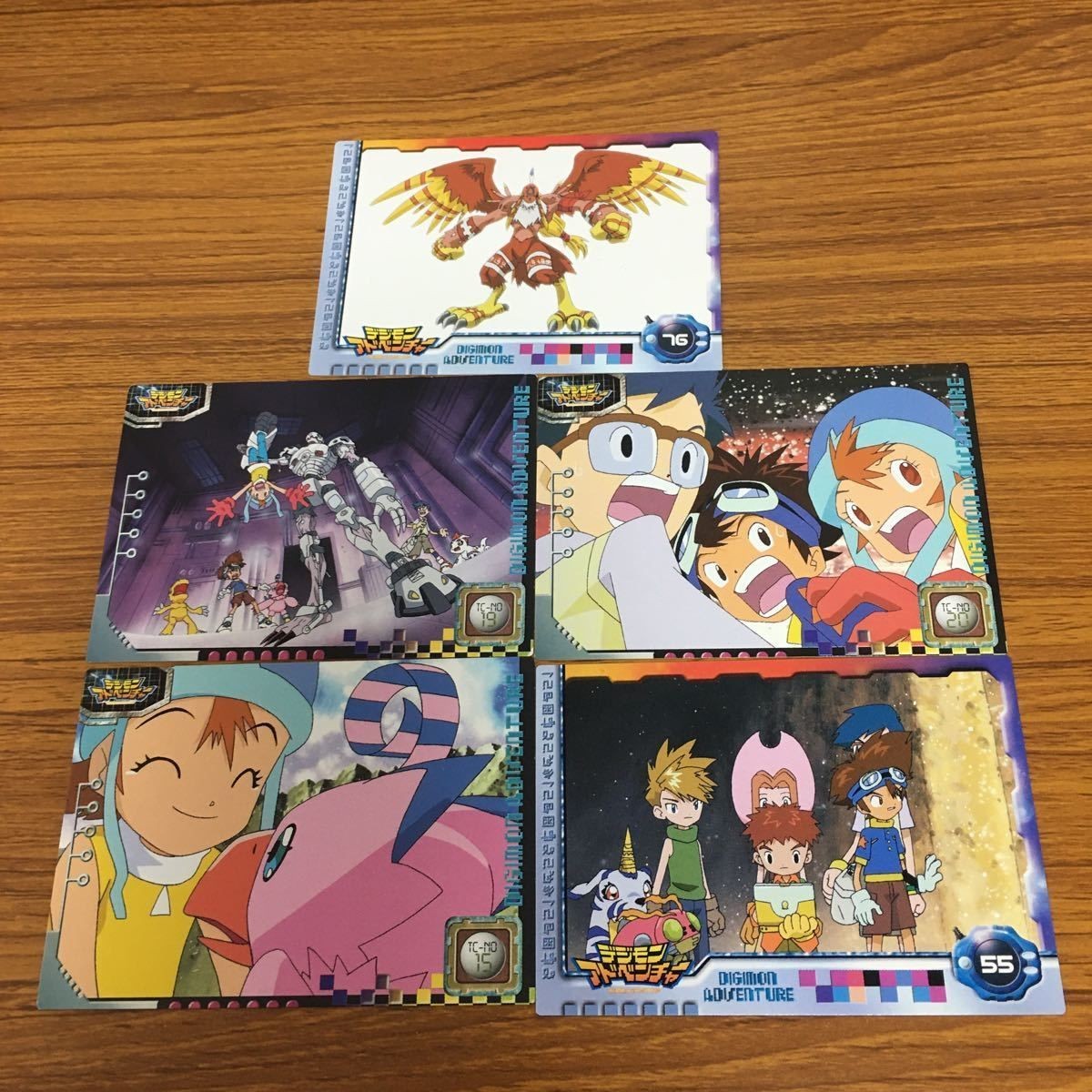 デジモン アドベンチャー カード アマダ まとめ 城之内 空 ピヨモン 八神 太一 城戸 丈 ガルダモン アンドロイモン 20