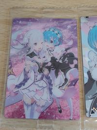 Re:ゼロから始める異世界生活 リゼロ エミリア 箔押しウエハース カード レム サムネイル 3