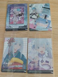Re:ゼロから始める異世界生活 リゼロ エミリア 箔押しウエハース カード レム サムネイル 6