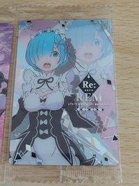 Re:ゼロから始める異世界生活 リゼロ エミリア 箔押しウエハース カード レム サムネイル 2
