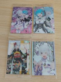 Re:ゼロから始める異世界生活 リゼロ エミリア 箔押しウエハース カード レム サムネイル 1