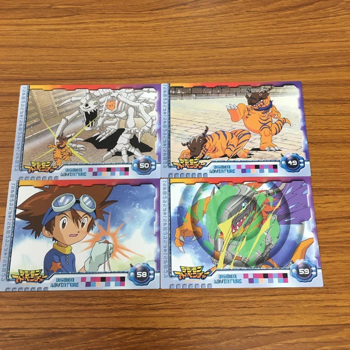 デジモン アドベンチャー カード アマダ まとめ 八神 太一 グレイモン スカルグレイモン メタルグレイモン 2