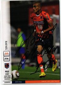 Rafael Omiya Ardija Autograph Soccer Japan Card Calbee