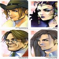 イデア アーヴァイン シド ラグナ FF8 ファイナルファンタジー アートミュージアム カード まとめ