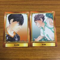 カード トレカ まとめ 非売品 ジャンプフェア ハイキュー 影山 飛雄 及川 徹 69 サムネイル 1