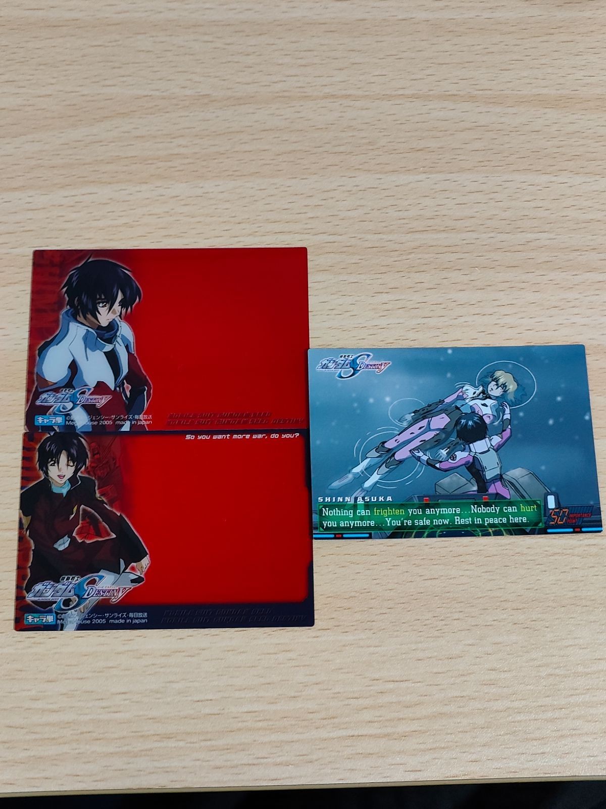 機動戦士ガンダムSEED DESTINY キャラ単 カード No.141 クリアカード シン・アスカ