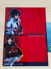 機動戦士ガンダムSEED DESTINY キャラ単 カード No.141 クリアカード シン・アスカ サムネイル 2