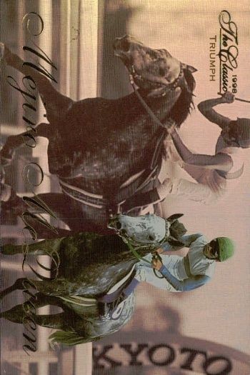 競馬 カード The Classic 1998 メジロマックイーン プロモ 非売品 PROMOTION FLEX ホースレーシング サラブレッドカード