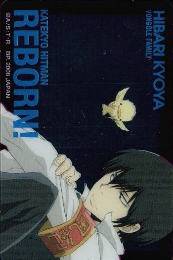 家庭教師ヒットマン REBORN! リボーン カード クリア 雲雀 恭弥 2008 JAPAN