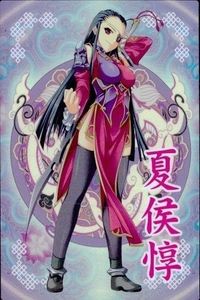 カード 恋姫無双 三国志 キラ R 夏侯惇 夏侯淵
