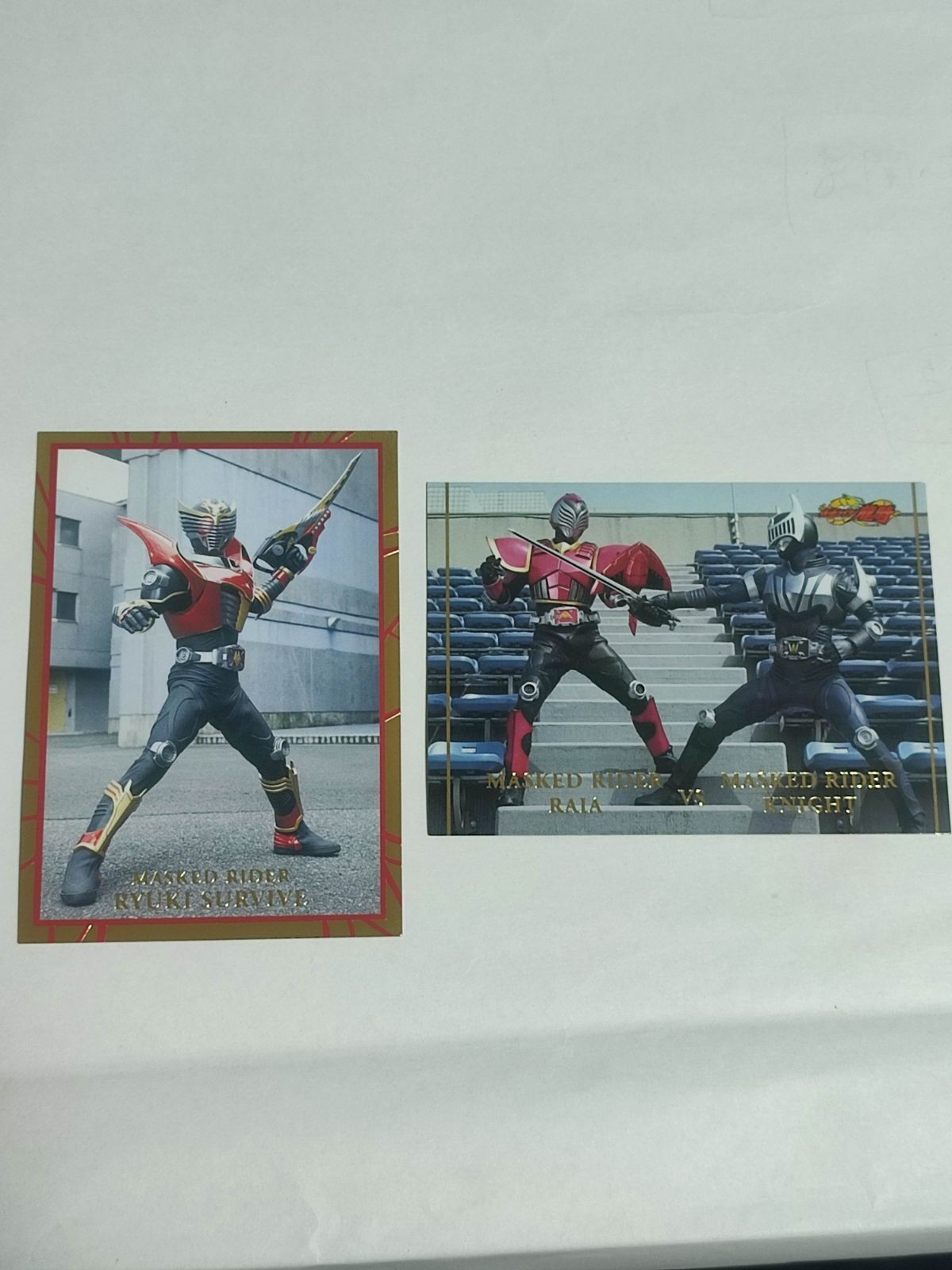 仮面ライダー龍騎 vs 07 10 手塚 秋山蓮 ナイト ライア アマダ カード