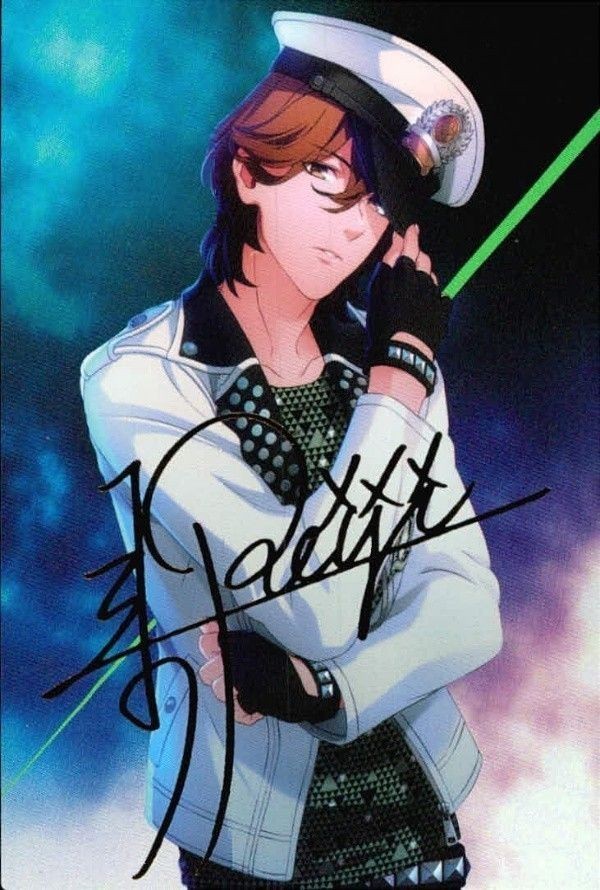 Uta no Prince-sama Card Toshiki Torinoji UR Foil Signed
